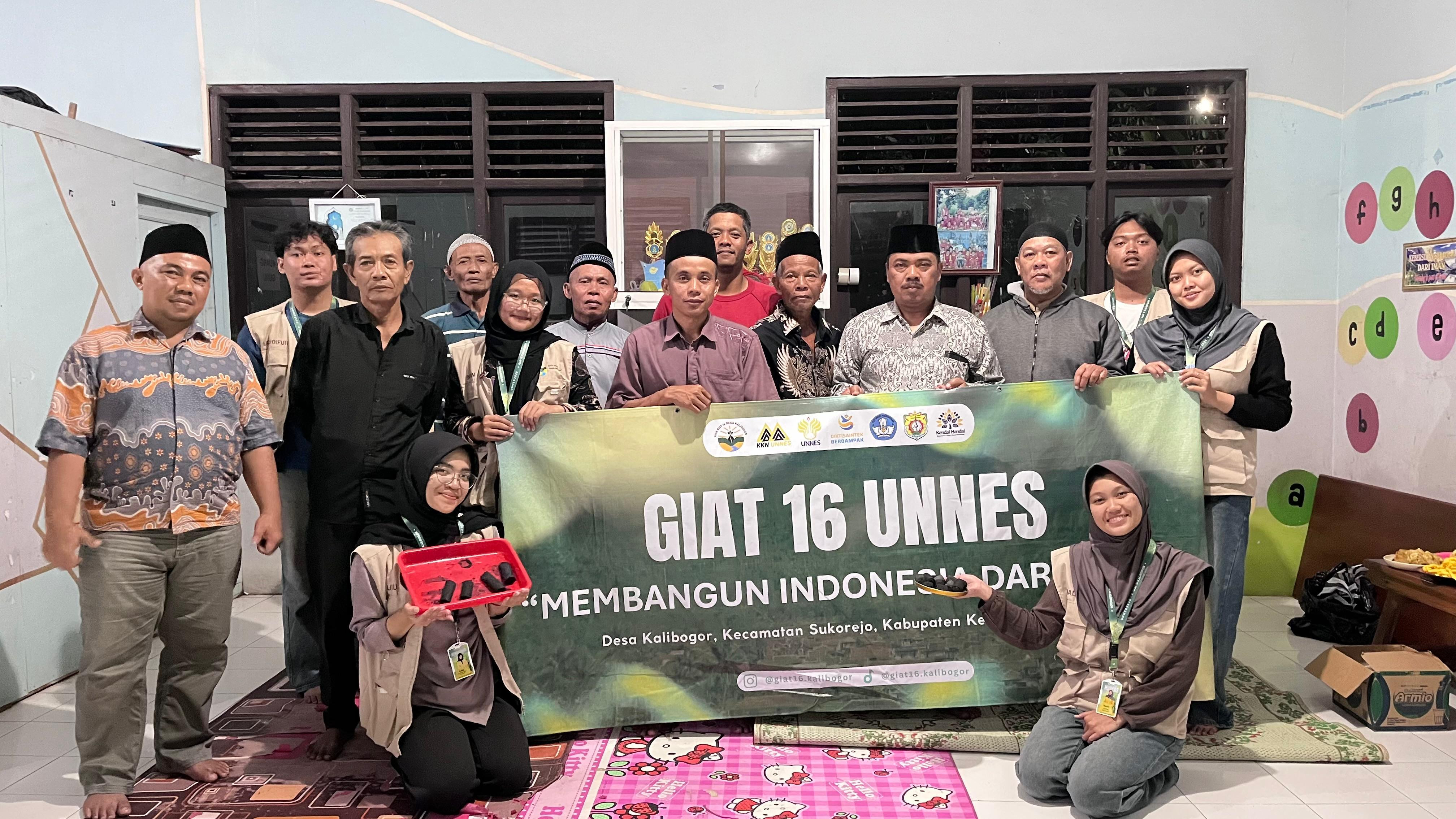 Sosialisasi Pembuatan Briket dari Bonggol Jagung di RW 003 Desa Kalibogor
